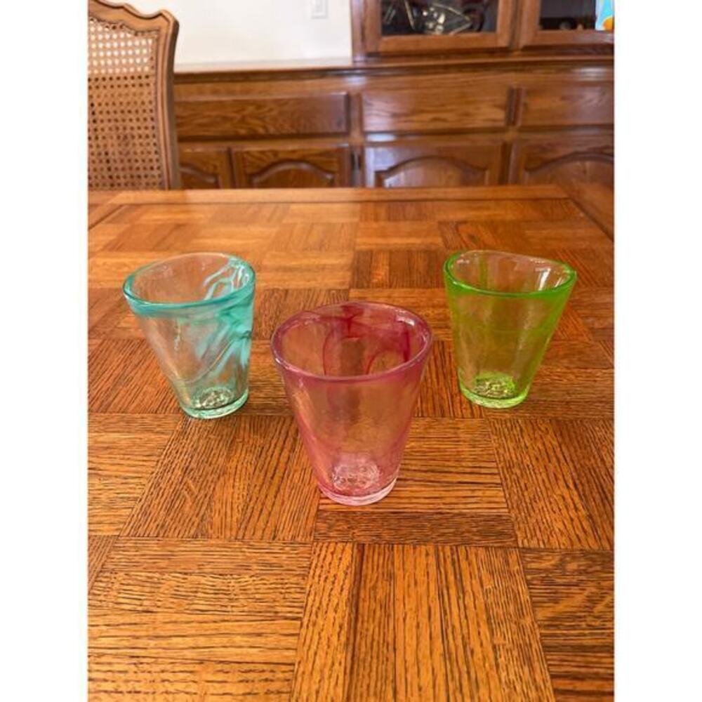 3 Kosta Boda MINE tumblers